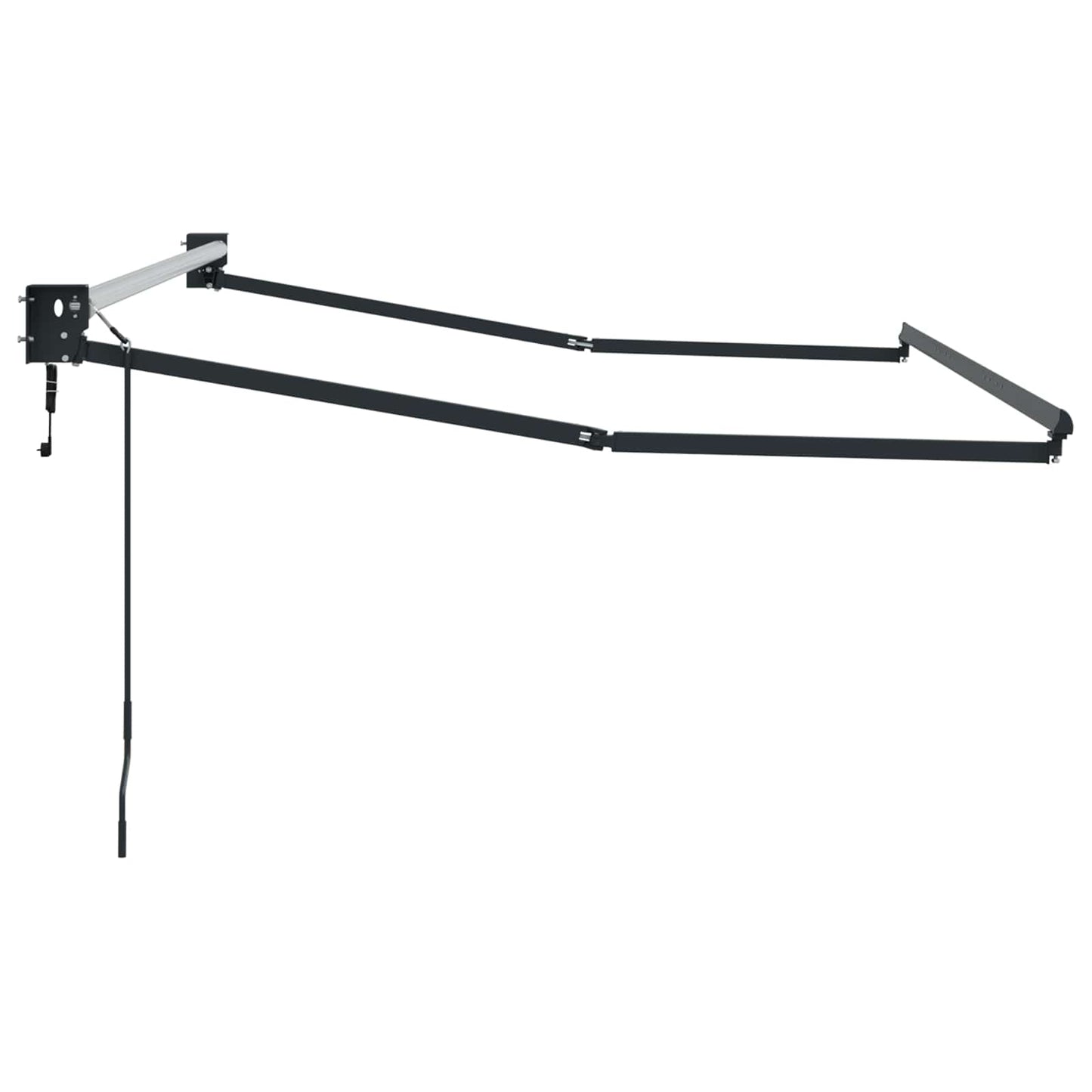 Struttura della tenda elettrica retrattile Antracite 2,5 x 2 m | homemem39