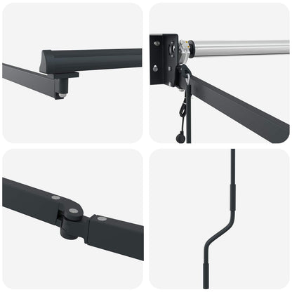 Struttura della tenda elettrica retrattile Antracite 3 x 2 m | homemem39