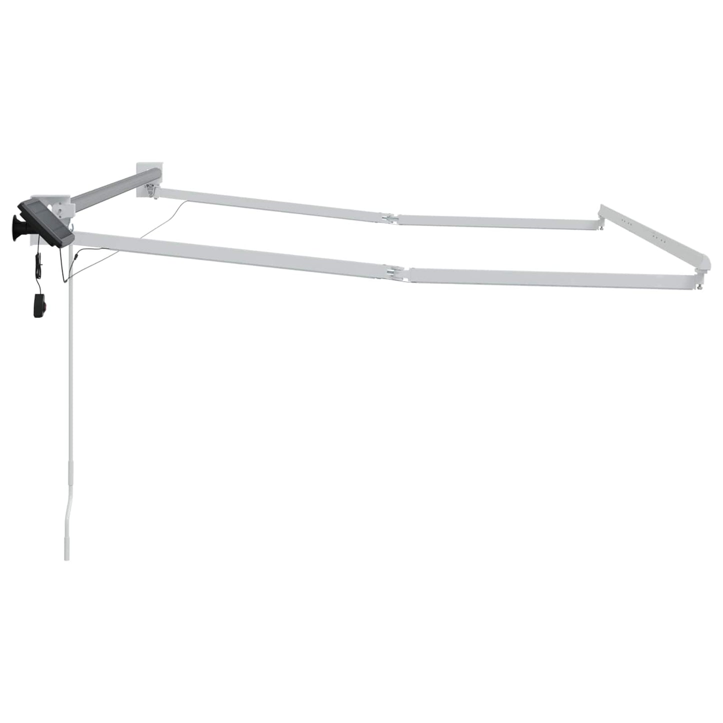 Struttura della tenda elettrica retrattile Bianco 3 x 2,5 m | homemem39