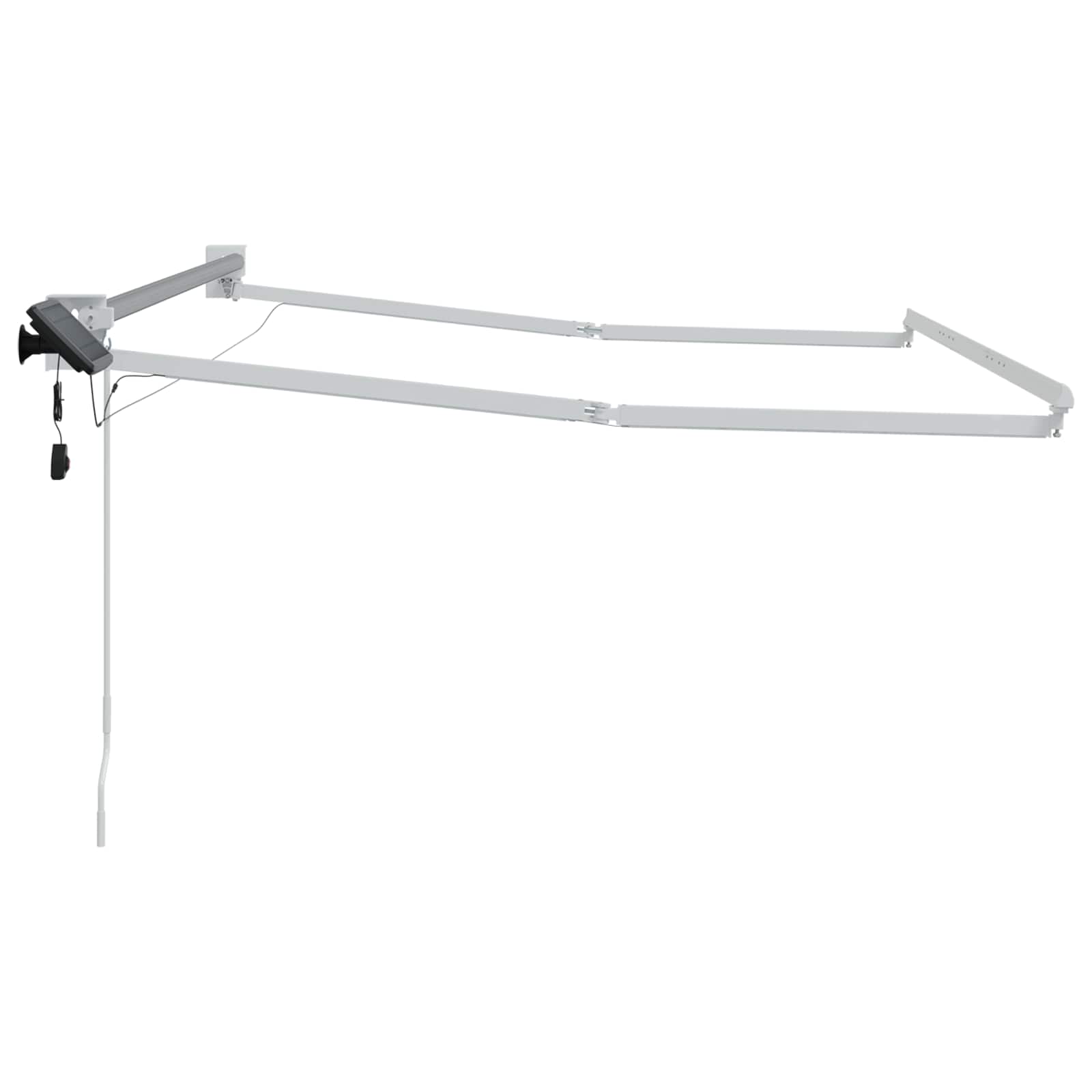 Struttura della tenda elettrica retrattile Bianco 3 x 2,5 m | homemem39