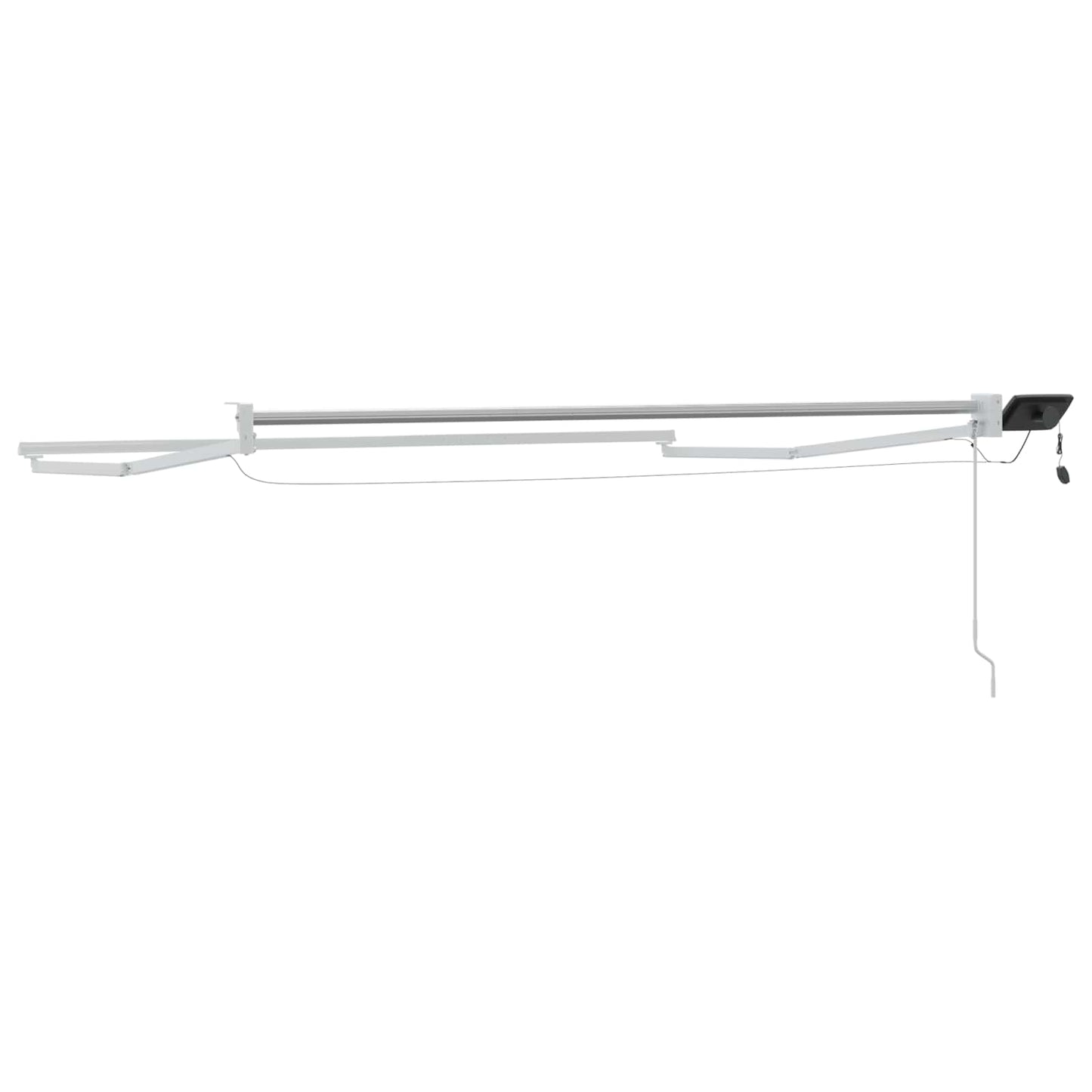 Struttura della tenda elettrica retrattile Bianco 3,5 x 2,5 m | homemem39