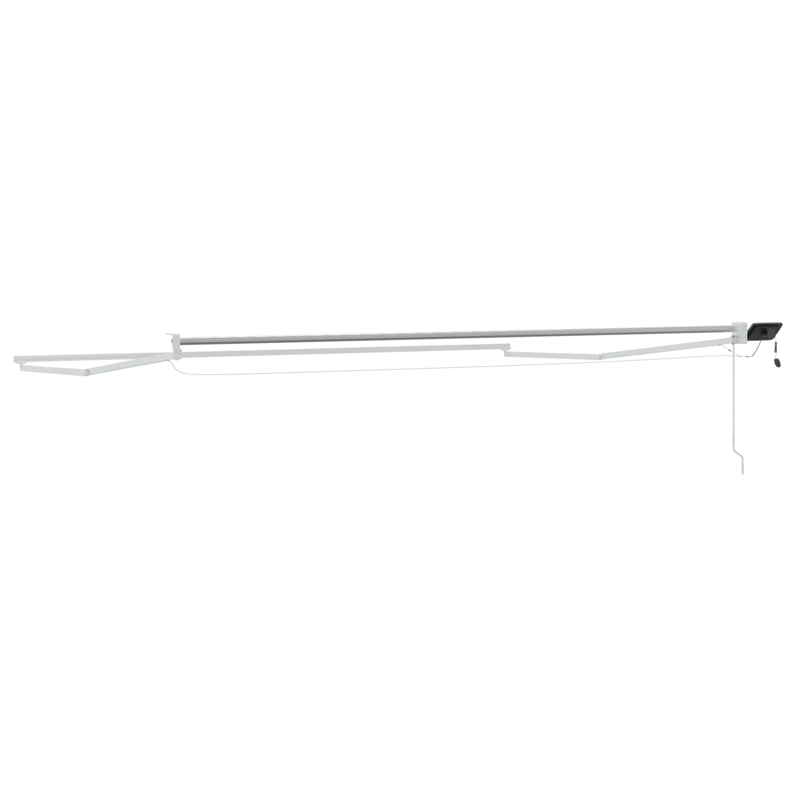 Struttura della tenda elettrica retrattile Bianco 4 × 3 m | homemem39