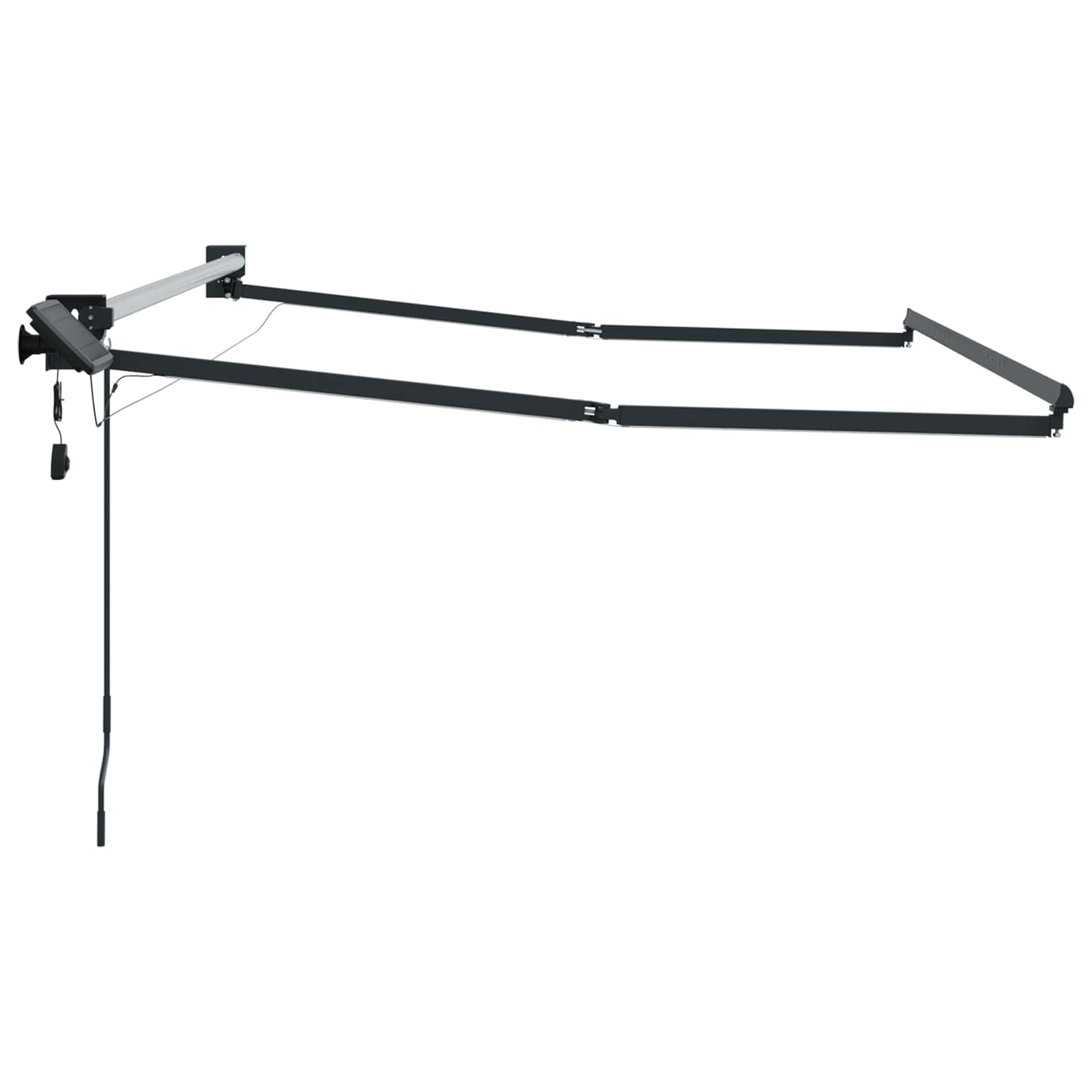 Struttura della tenda elettrica retrattile Antracite 2,5 x 2 m | homemem39