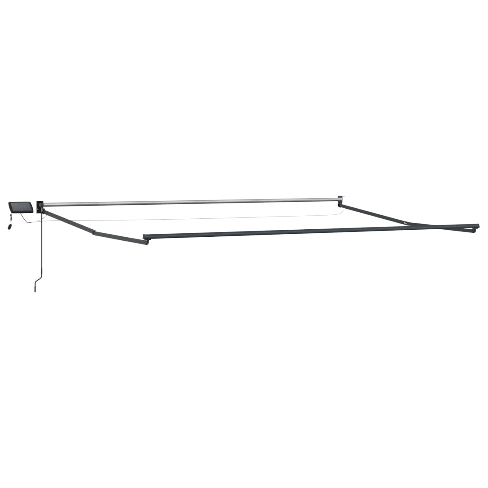 Struttura della tenda elettrica retrattile Antracite 4 x 2 m | homemem39
