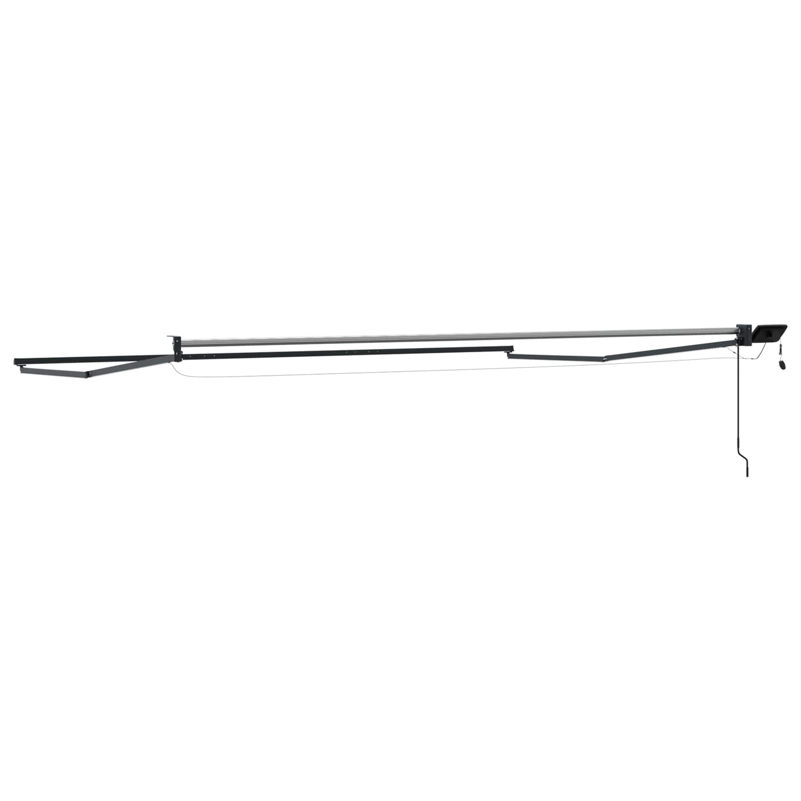 Struttura della tenda elettrica retrattile Antracite 4 x 2 m | homemem39