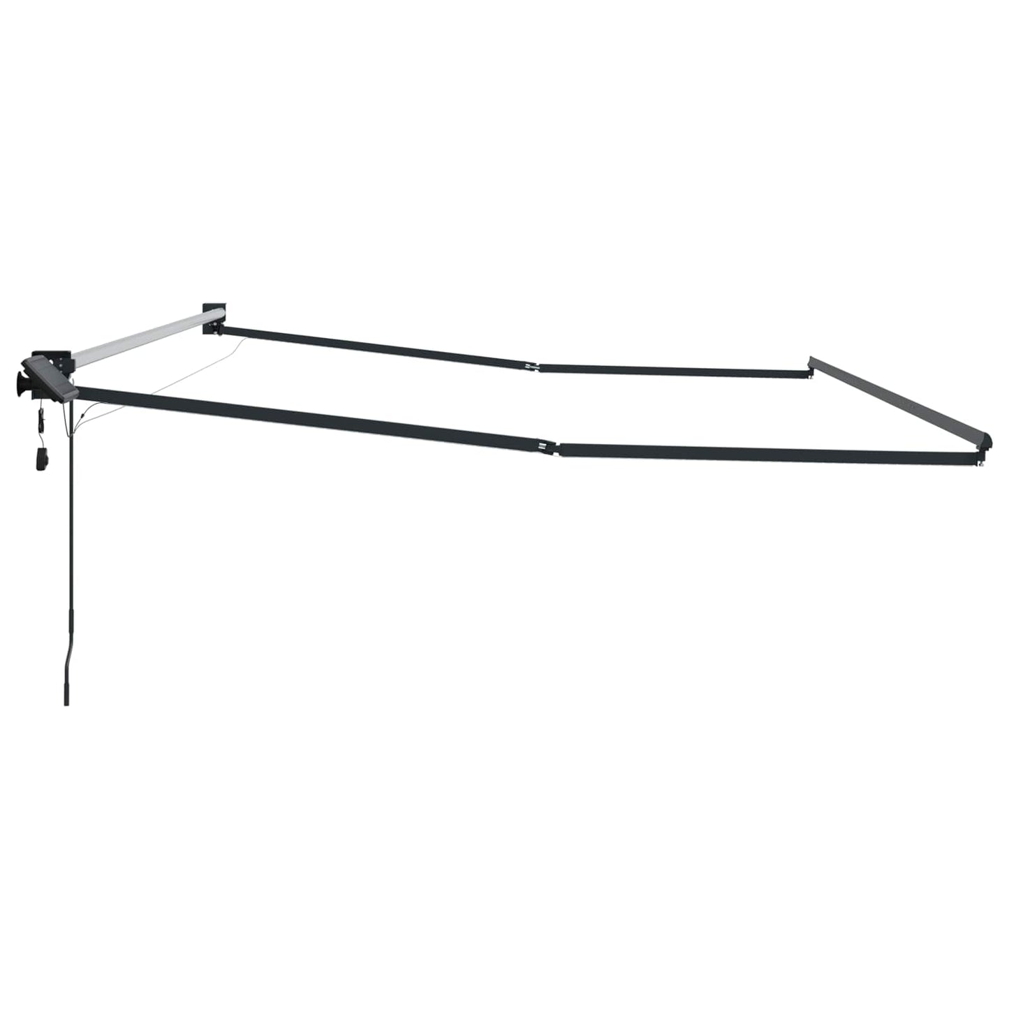 Struttura della tenda elettrica retrattile Antracite 5 x 3 m | homemem39