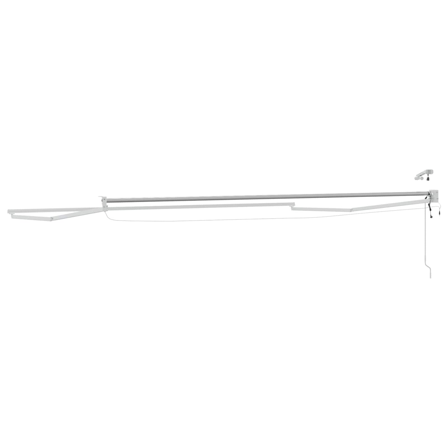 Struttura della tenda elettrica retrattile Bianco 4 x 2 m | homemem39