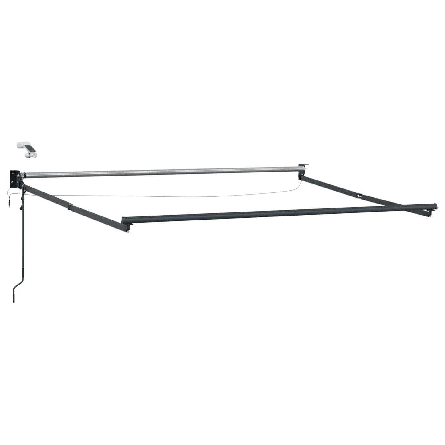 Struttura della tenda elettrica retrattile Antracite 2,5 x 2 m | homemem39