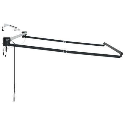Struttura della tenda elettrica retrattile Antracite Alluminio | homemem39