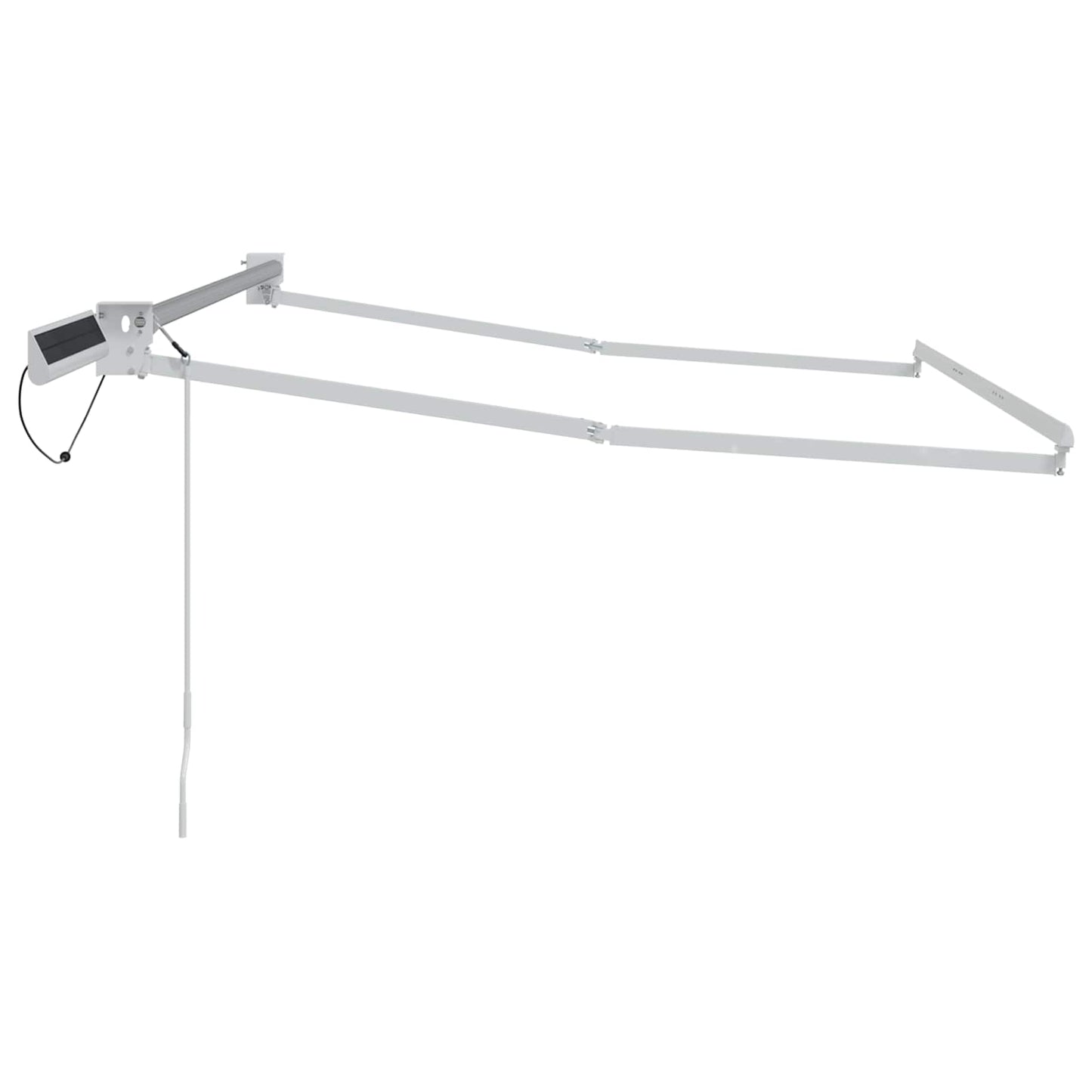 Struttura della tenda elettrica retrattile Bianco 3,5 x 2 m | homemem39