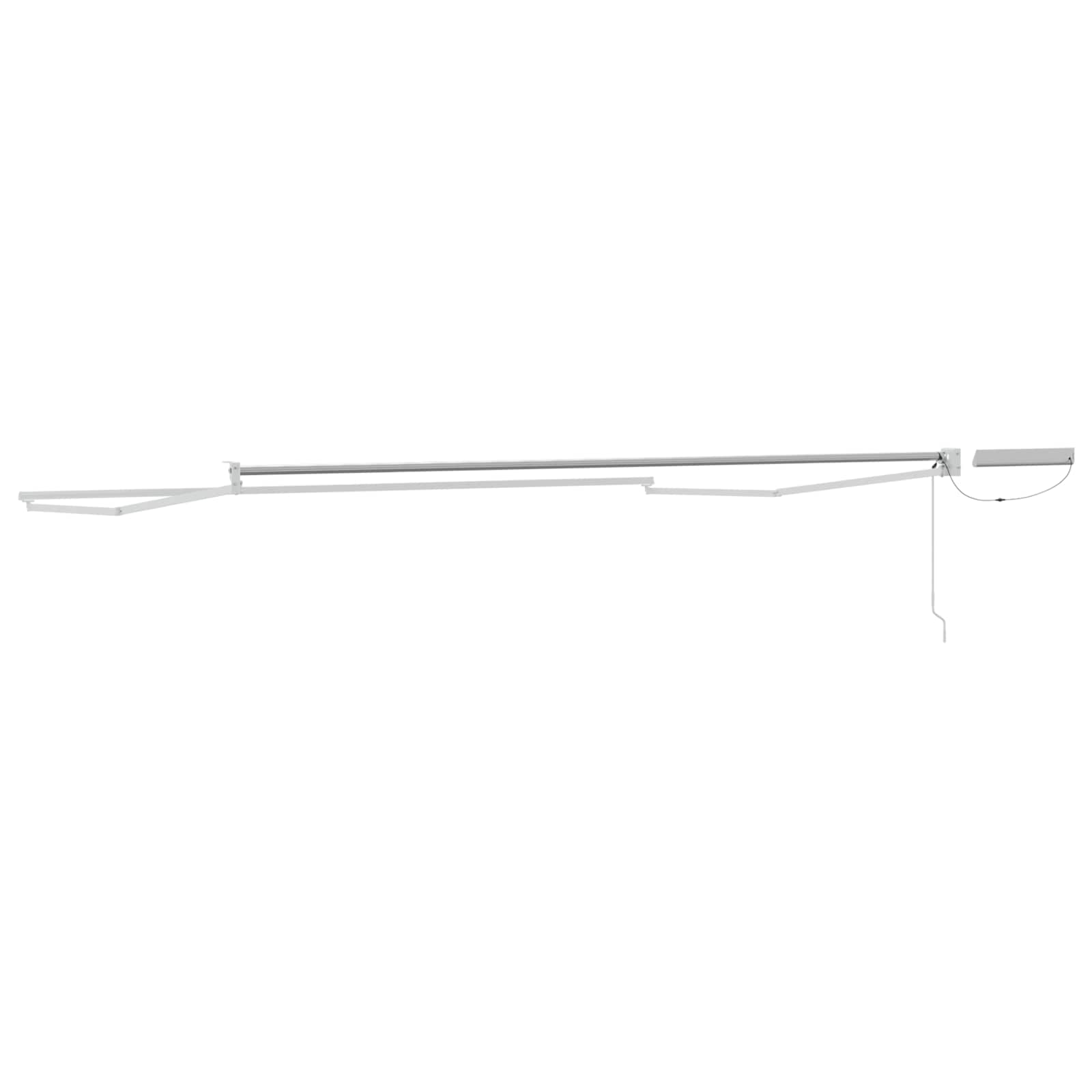 Struttura della tenda elettrica retrattile Bianco 4 x 2 m | homemem39