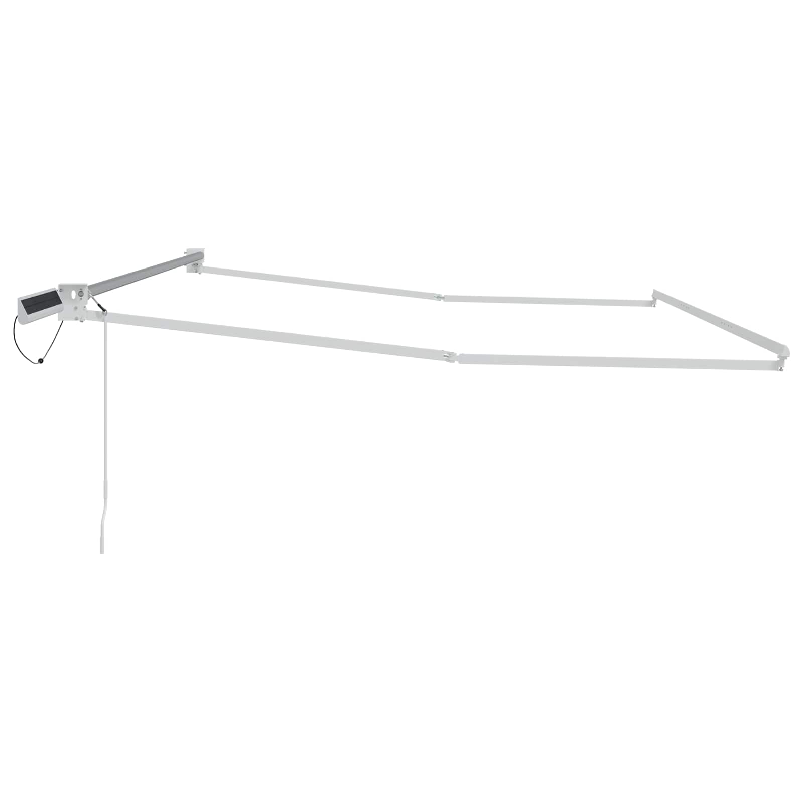 Struttura della tenda elettrica retrattile Bianco 4 × 3 m | homemem39