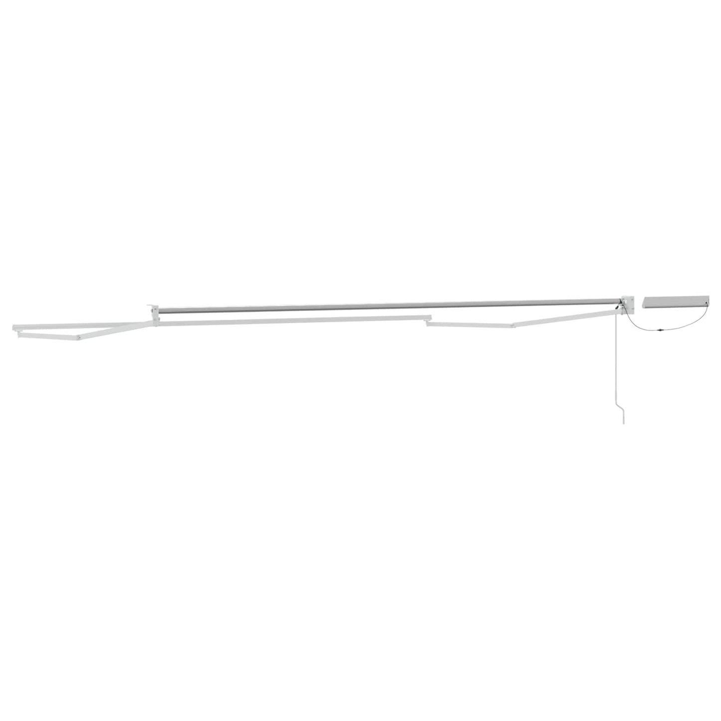 Struttura della tenda elettrica retrattile Bianco 5 x 3 m | homemem39