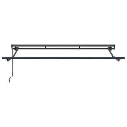 Telaio di tenda manuale Regolabile Antracite 2,5 x 2 m Acciaio | homemem39