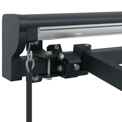 Telaio di tenda manuale Regolabile Antracite 4 x 2 m Acciaio | homemem39