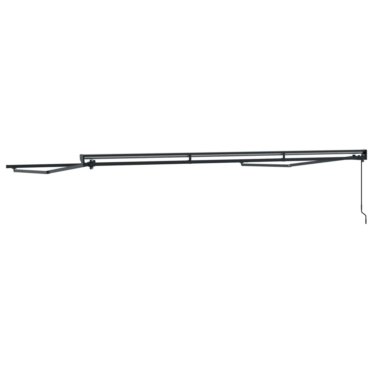 Telaio di tenda manuale Antracite 4,5 × 3,5 m Acciaio | homemem39
