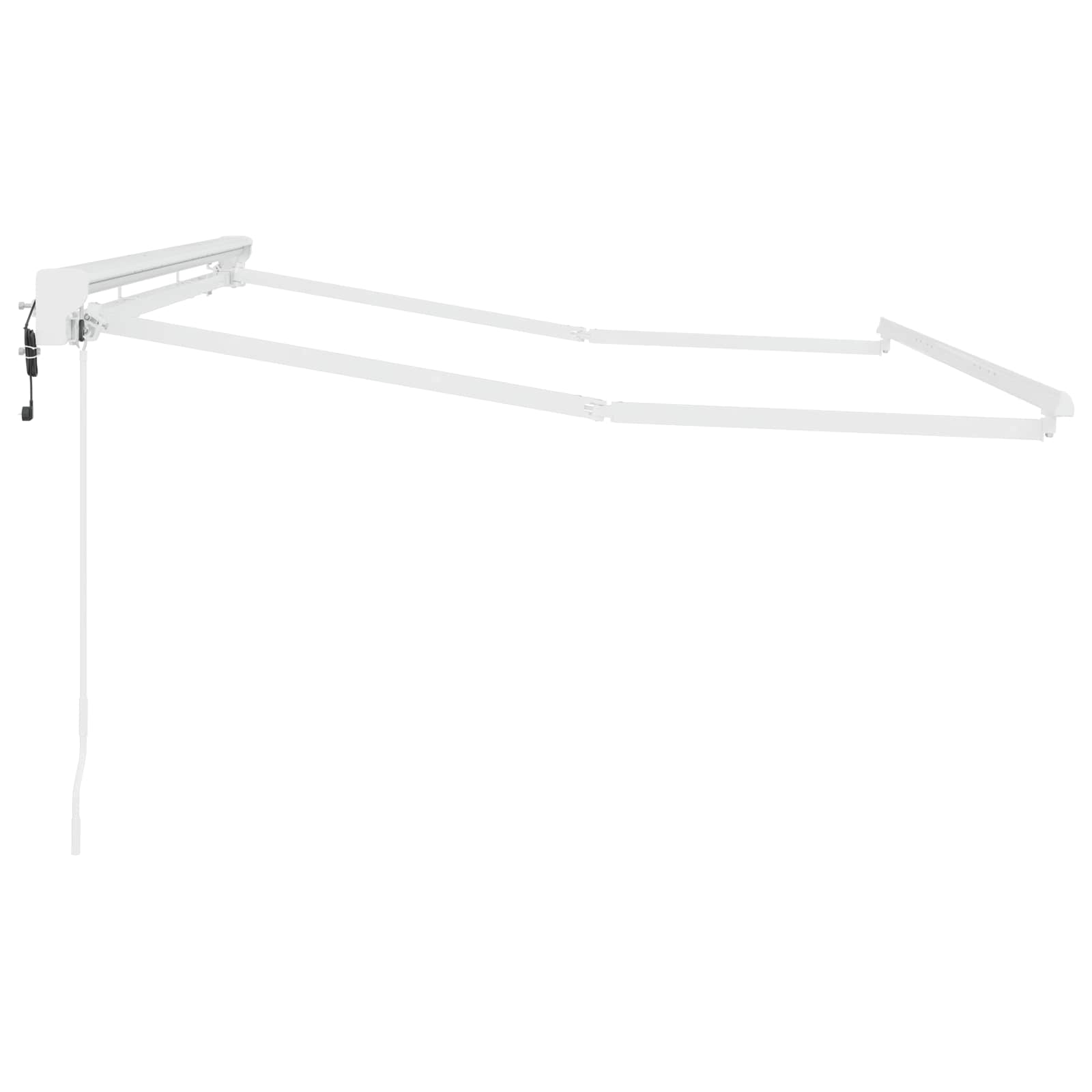 Struttura della tenda elettrica retrattile Bianco 3 x 2,5 m | homemem39