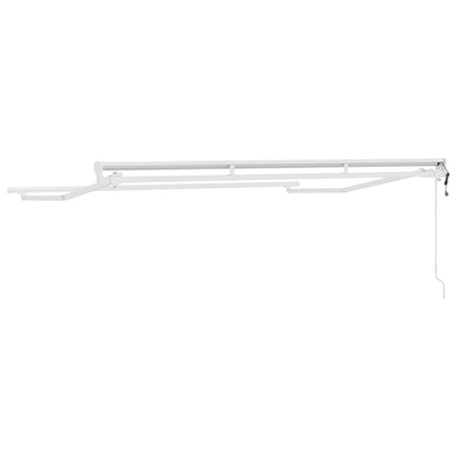 Struttura della tenda elettrica retrattile Bianco 3,5 x 2,5 m