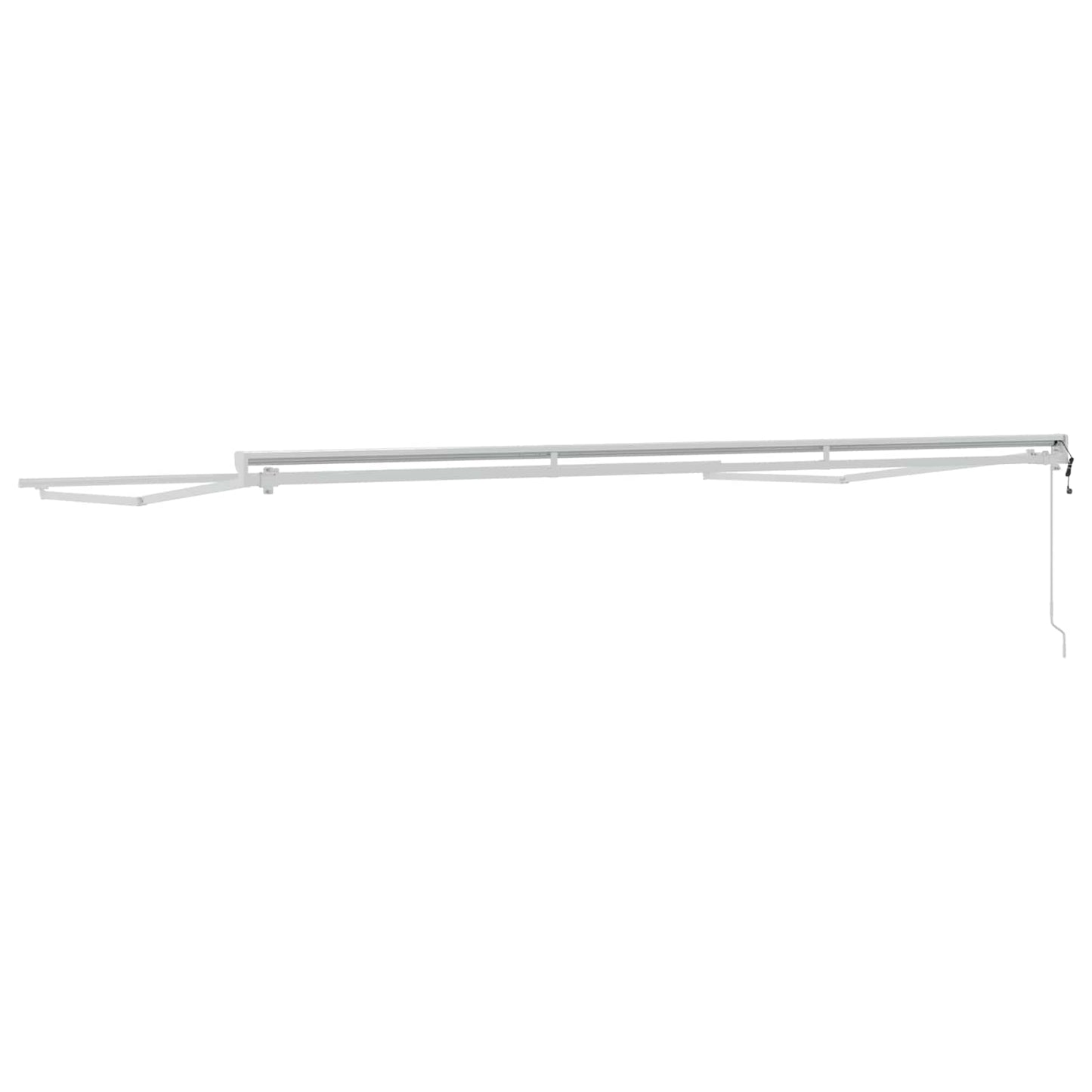 Struttura della tenda elettrica retrattile Bianco 5 x 3 m | homemem39