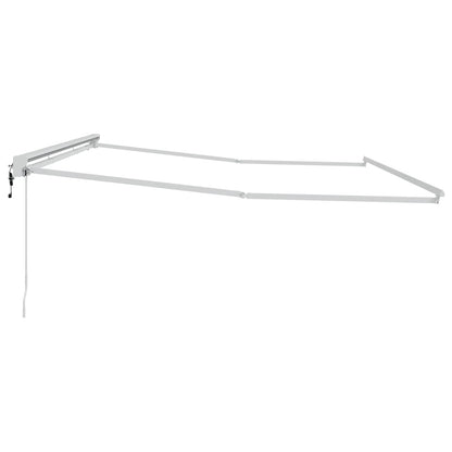 Struttura della tenda elettrica retrattile Bianco 5 x 3 m | homemem39