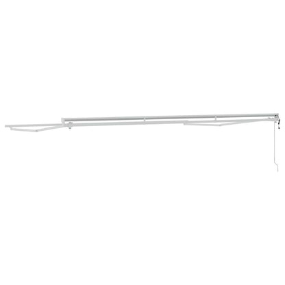 Struttura della tenda elettrica retrattile Bianco 5 × 3,5 m | homemem39