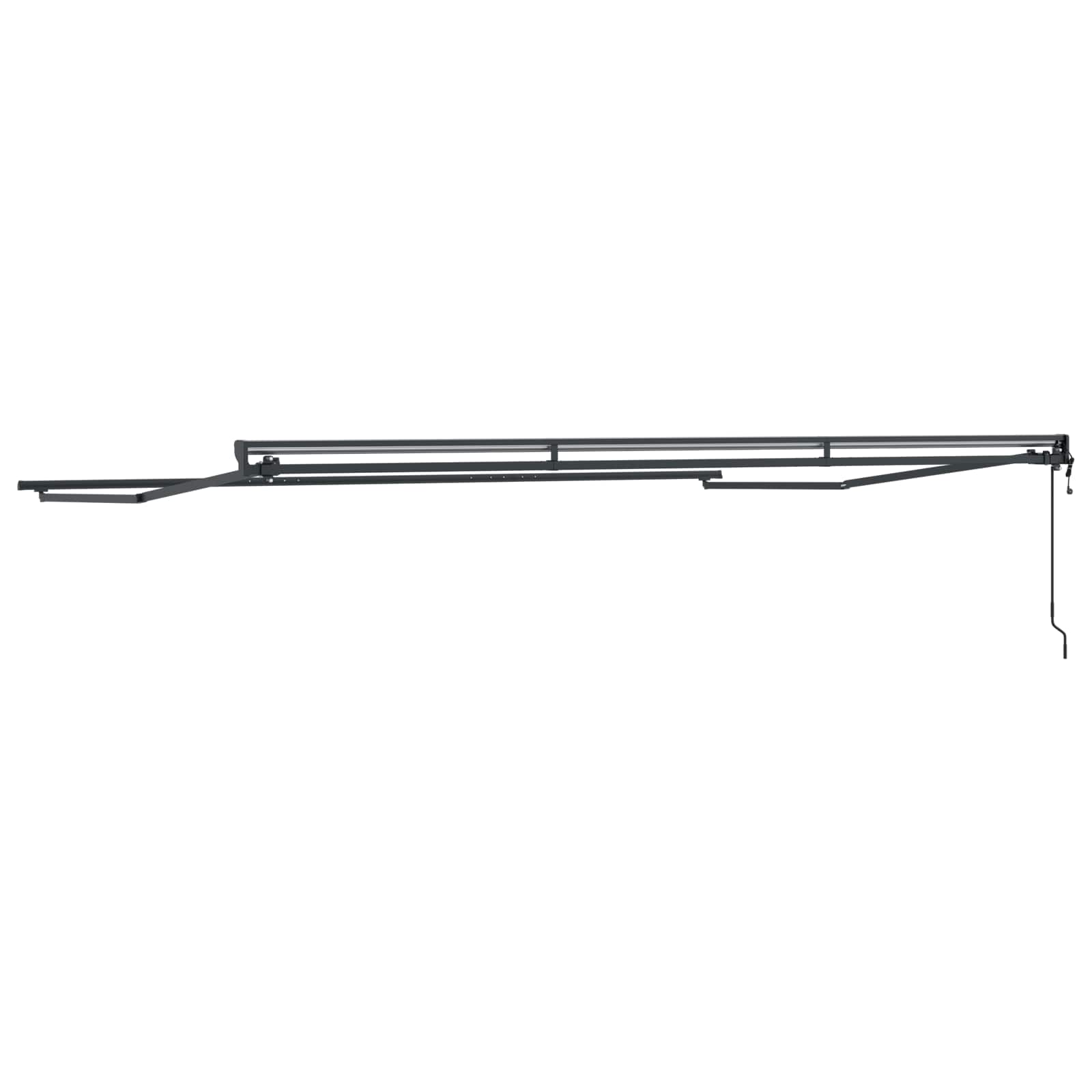 Struttura della tenda elettrica retrattile Antracite 5 × 3,5 m | homemem39