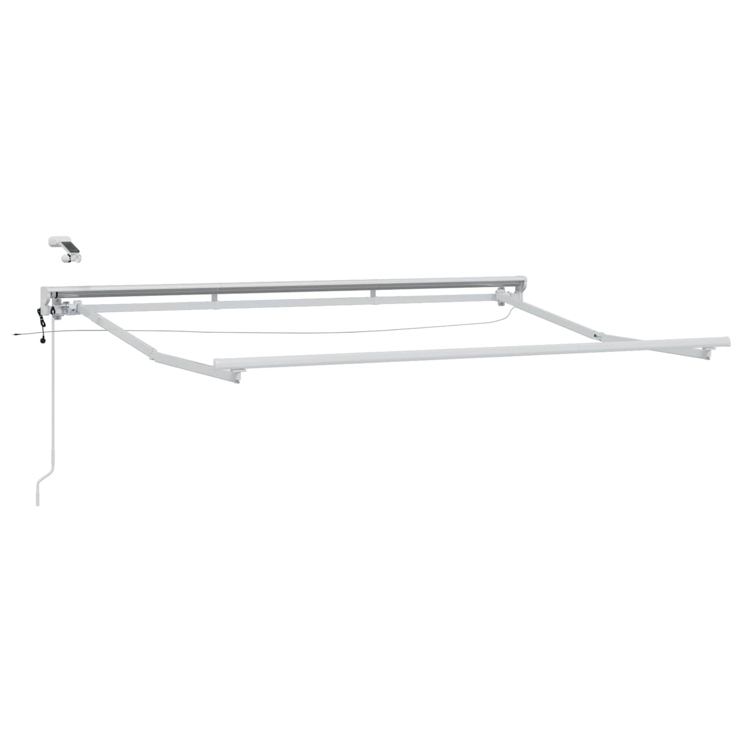 Telaio tenda elettrica con LED Bianco 2,5 x 2 m Alluminio | homemem39