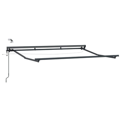 Telaio tenda elettrica con LED Antracite 2,5 x 2 m Alluminio | homemem39