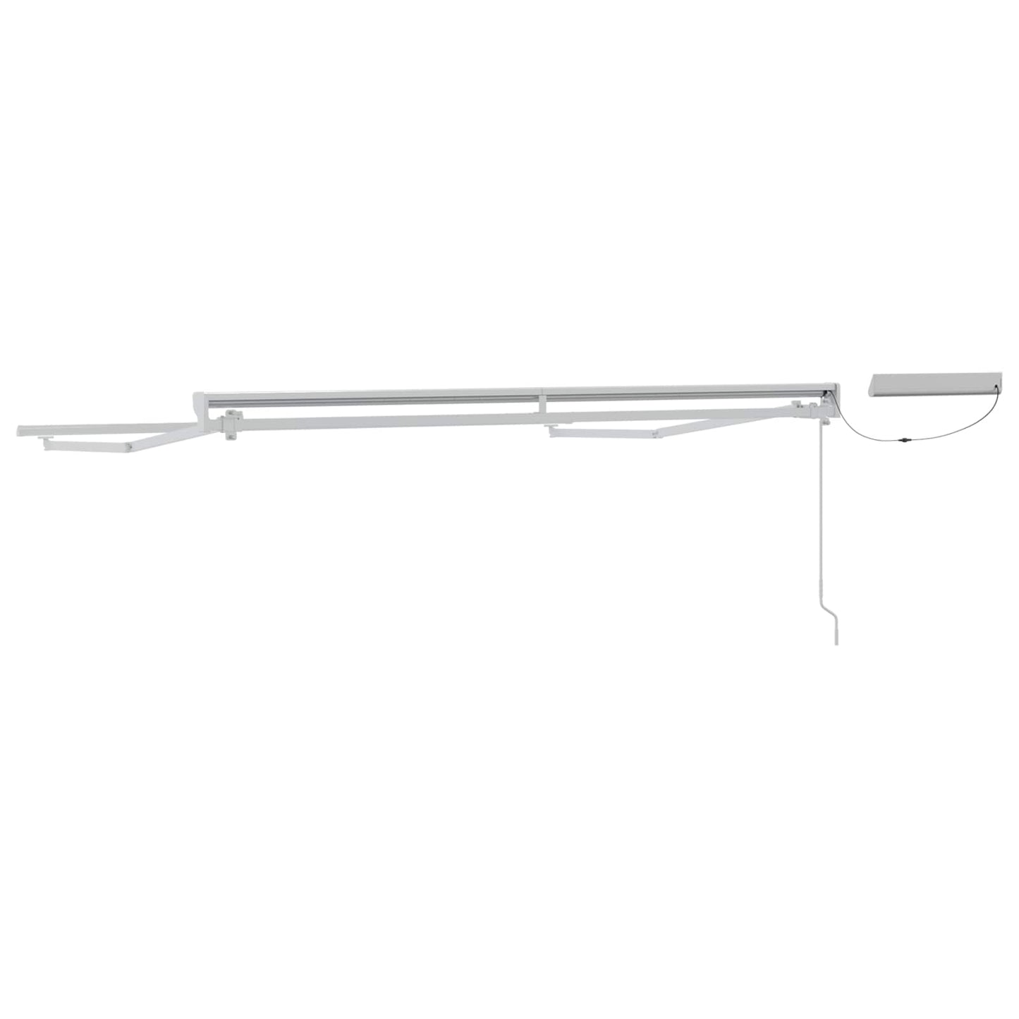 Struttura della tenda elettrica retrattile Bianco 3,5 x 2 m