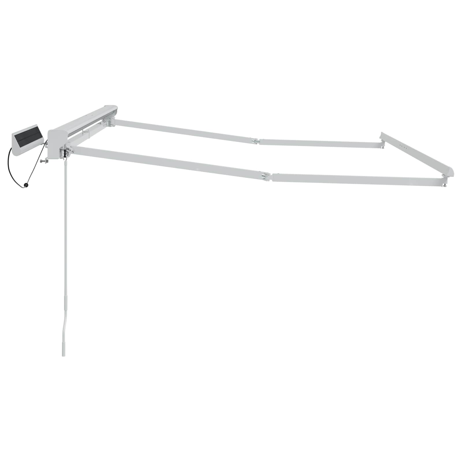 Struttura della tenda elettrica retrattile Bianco 3,5 x 2,5 m | homemem39