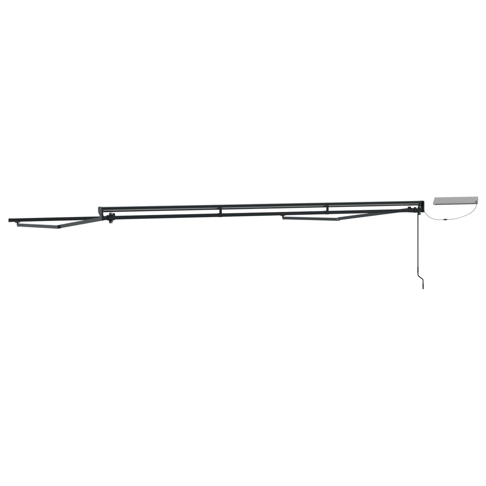 Struttura della tenda elettrica retrattile Antracite 4 x 2 m | homemem39