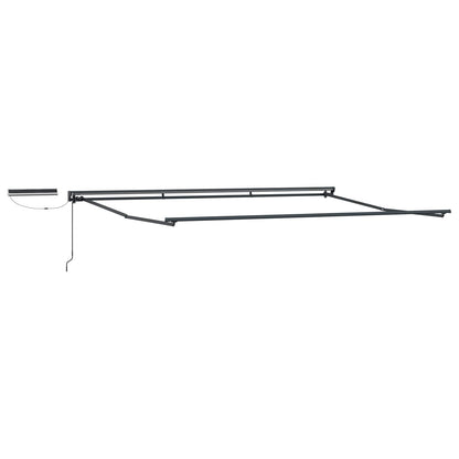 Struttura della tenda elettrica retrattile Antracite 4 × 3 m