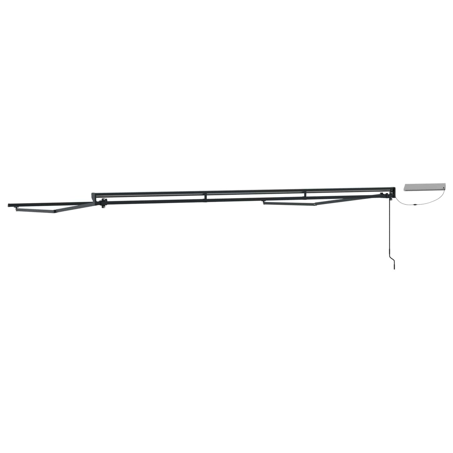 Struttura della tenda elettrica retrattile Antracite 4 × 3,5 m | homemem39