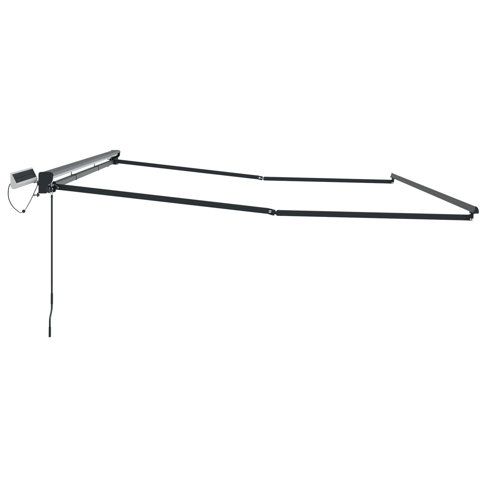Struttura della tenda elettrica retrattile Antracite Acciaio | homemem39
