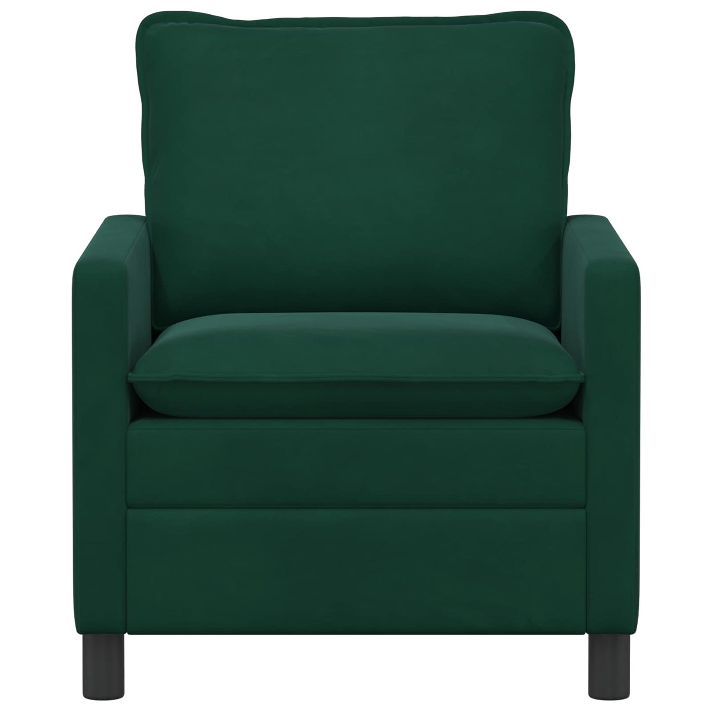 Divano Verde Scuro 76 x 81 x 87,5 cm Velluto