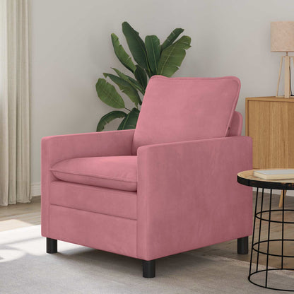 Divano Rosa 76 x 81 x 87,5 cm Velluto | homemem39