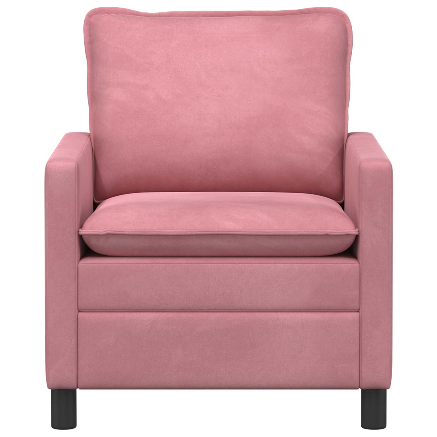 Divano Rosa 76 x 81 x 87,5 cm Velluto | homemem39