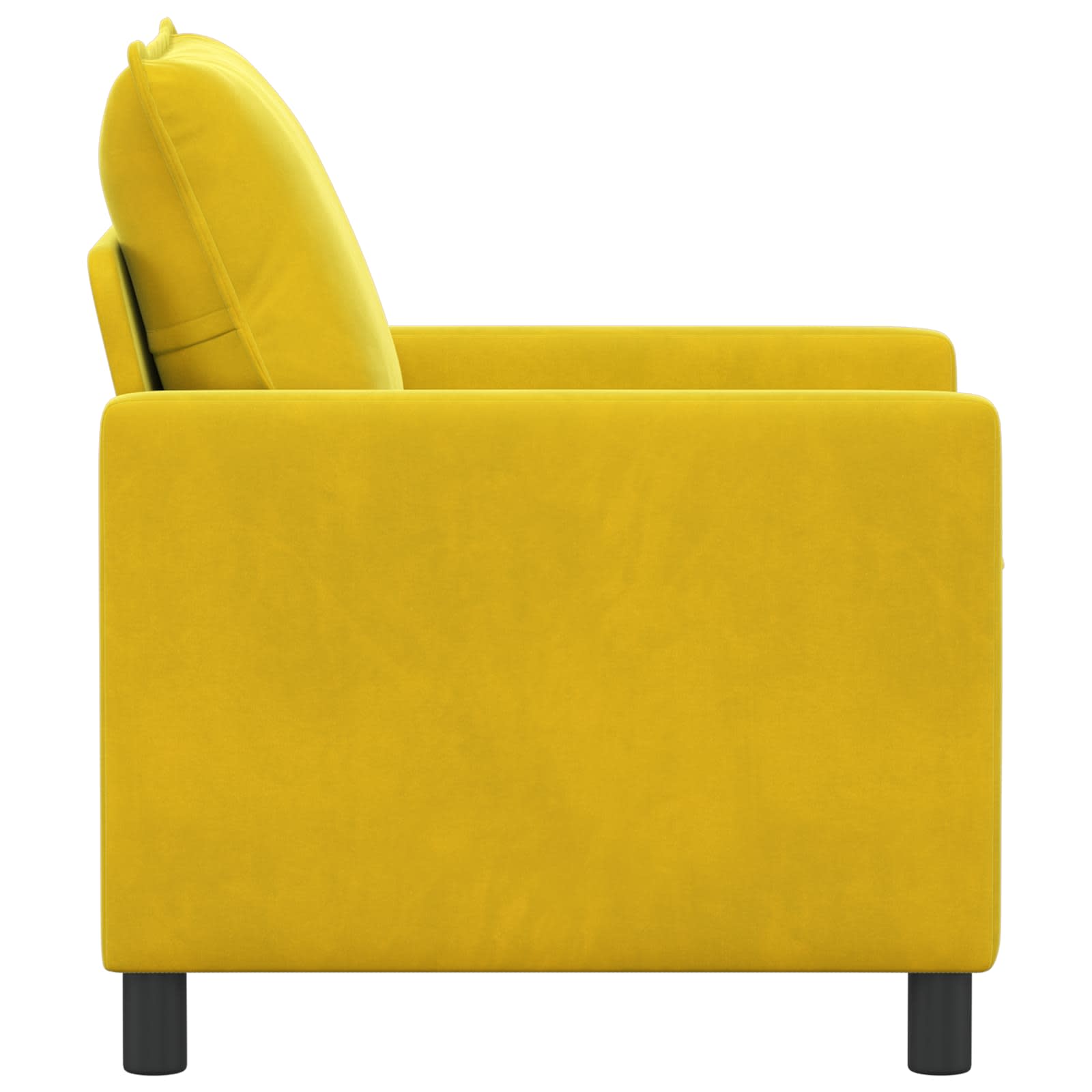 Divano Giallo 76 x 81 x 87,5 cm Velluto | homemem39