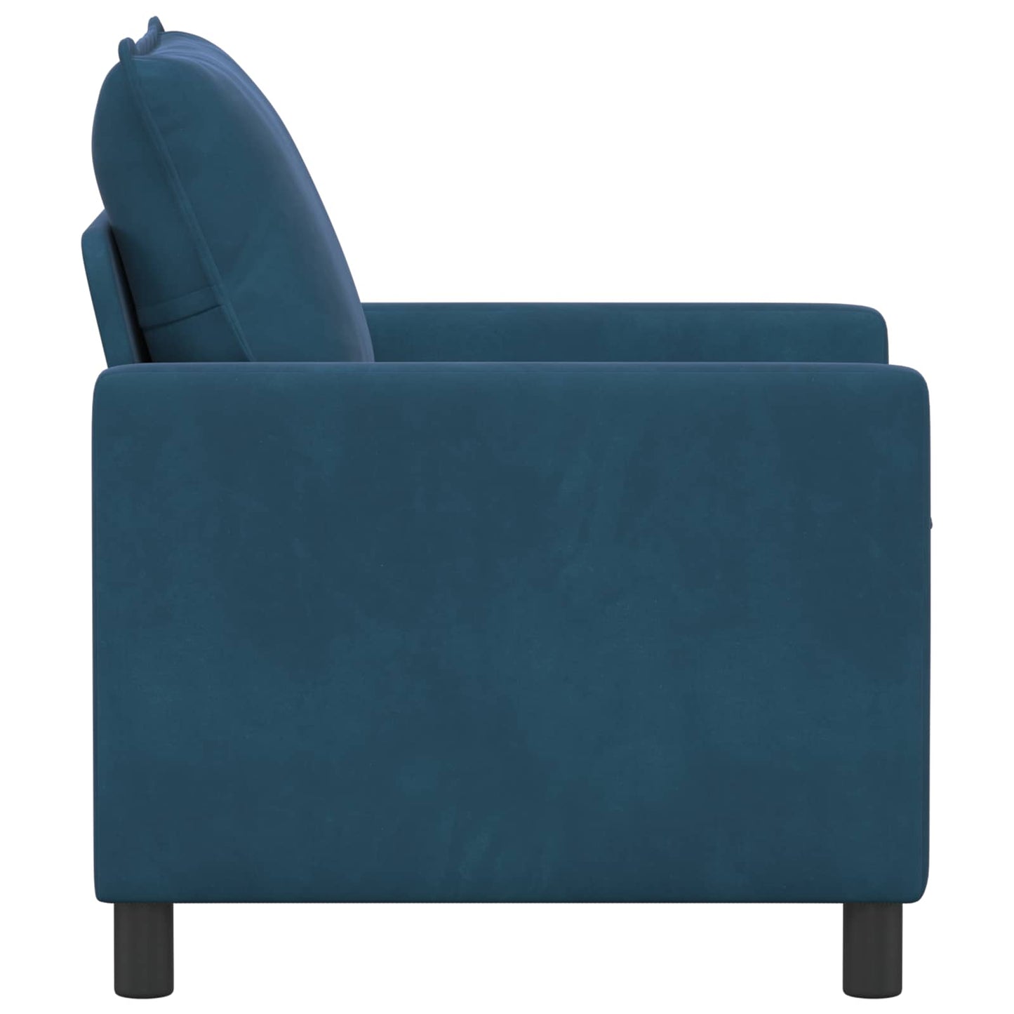Divano Blu 76 x 81 x 87,5 cm Velluto | homemem39
