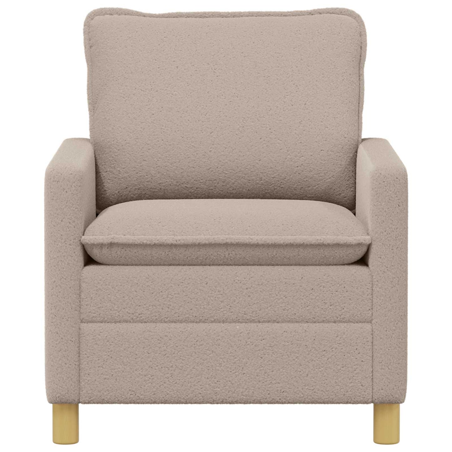 Divano Grigio Chiaro 76 x 81 x 87,5 cm Tessuto