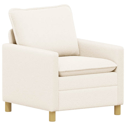 Divano Crema 76 x 81 x 87,5 cm Tessuto | homemem39
