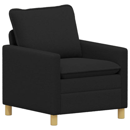 Divano Nero 76 x 81 x 87,5 cm Tessuto | homemem39