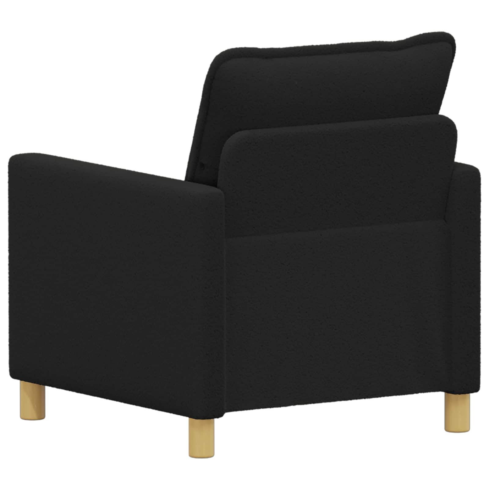 Divano Nero 76 x 81 x 87,5 cm Tessuto | homemem39