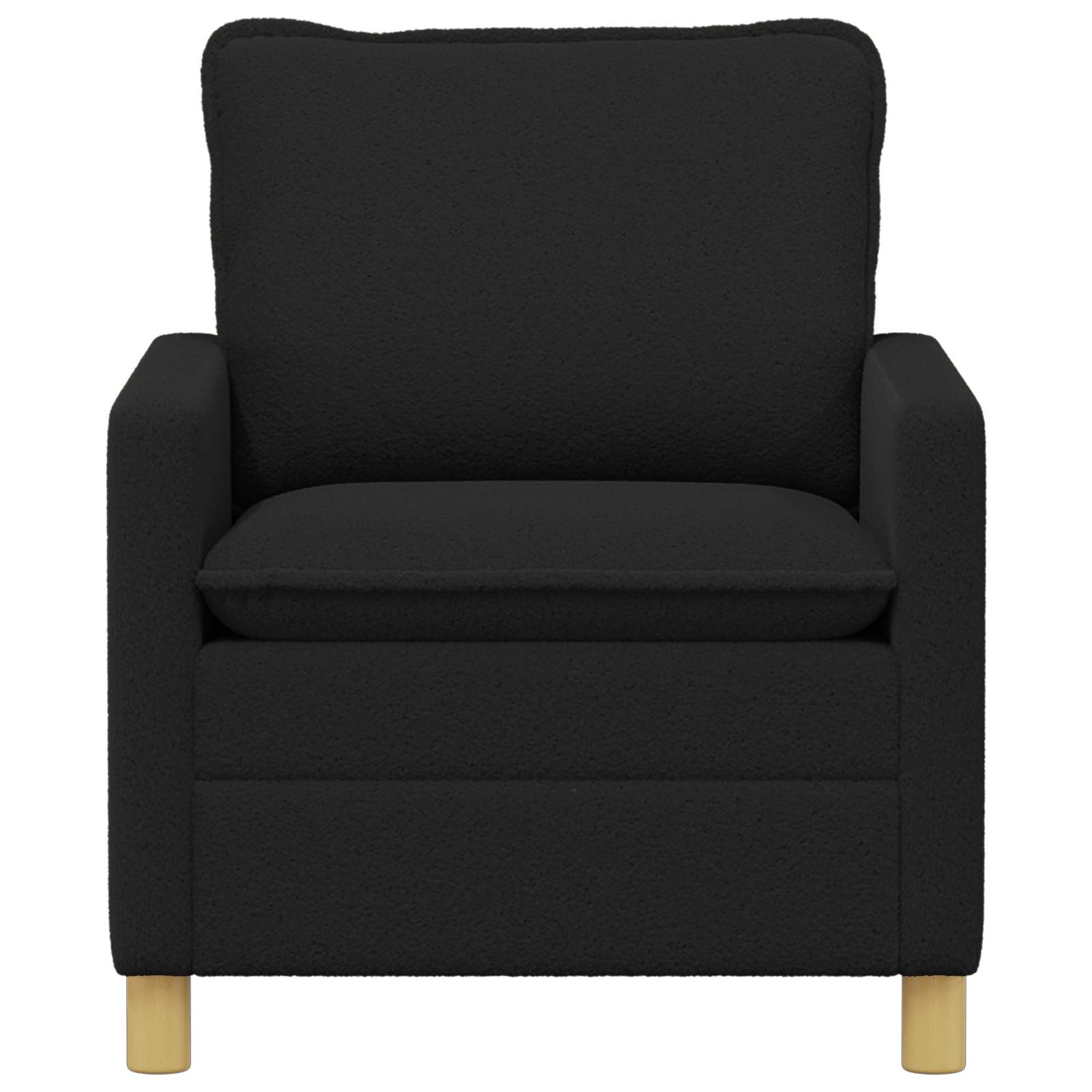 Divano Nero 76 x 81 x 87,5 cm Tessuto | homemem39