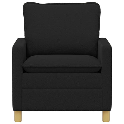 Divano Nero 76 x 81 x 87,5 cm Tessuto | homemem39