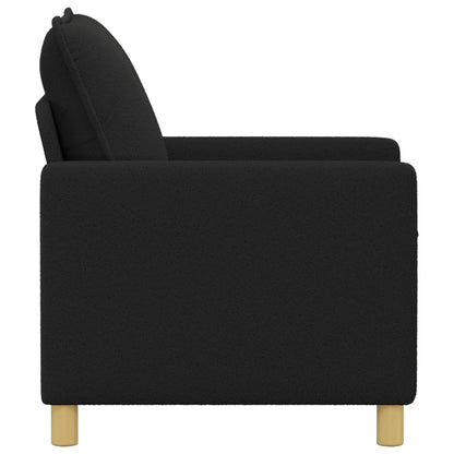 Divano Nero 76 x 81 x 87,5 cm Tessuto | homemem39