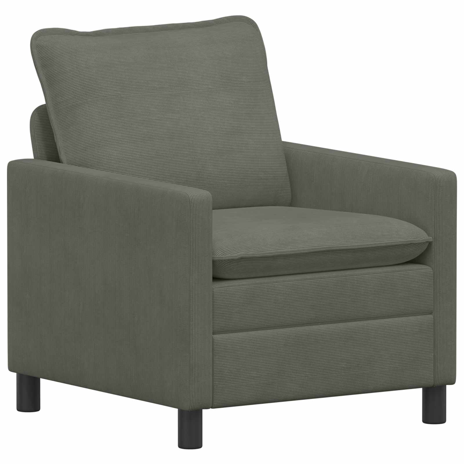 Divano Grigio Chiaro 76 x 81 x 87,5 cm Tessuto | homemem39