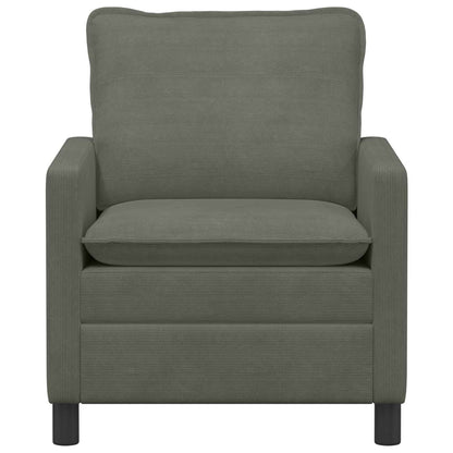 Divano Grigio Chiaro 76 x 81 x 87,5 cm Tessuto | homemem39