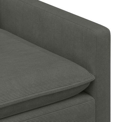 Divano Grigio Scuro 76 x 81 x 87,5 cm Tessuto | homemem39