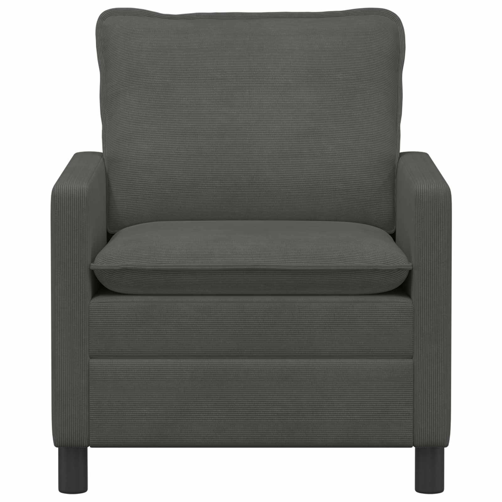 Divano Grigio Scuro 76 x 81 x 87,5 cm Tessuto | homemem39